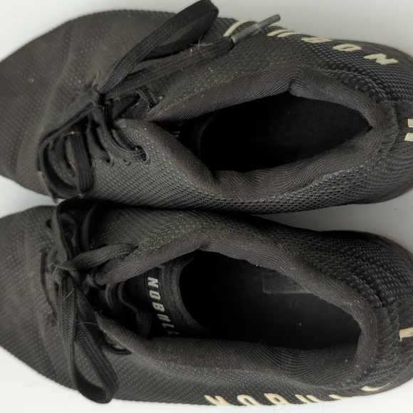 NOBULL Black & White Trainers Tennis Shoes Sneakers Women's Size 8.5 - Picture 5 of 7